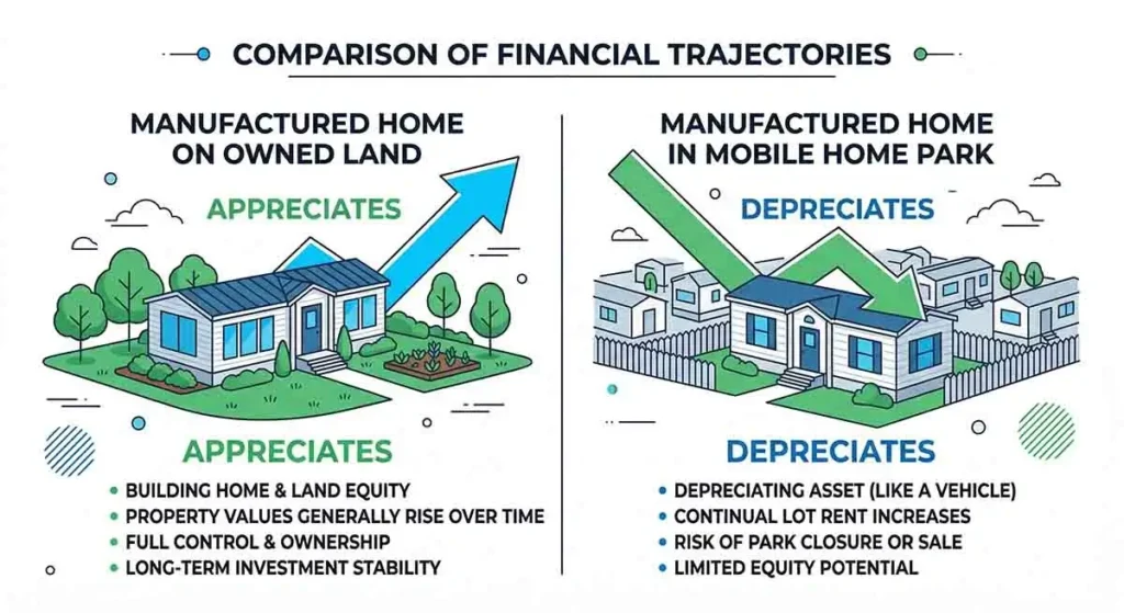 can manufactured home appreciate in value