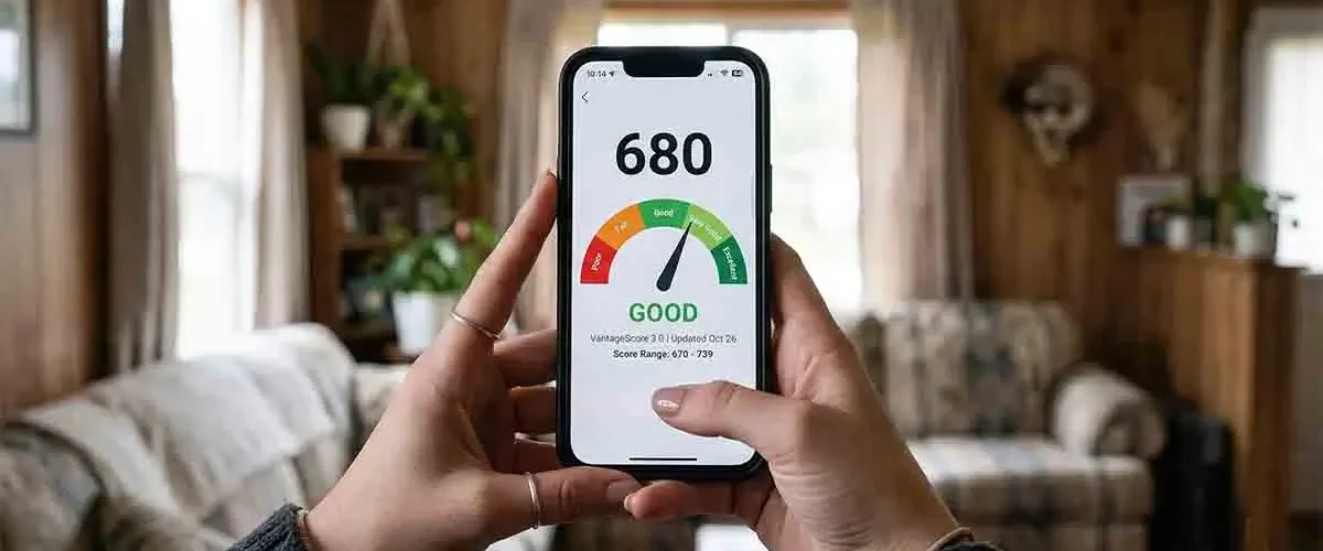 credit score to buy manufactured home