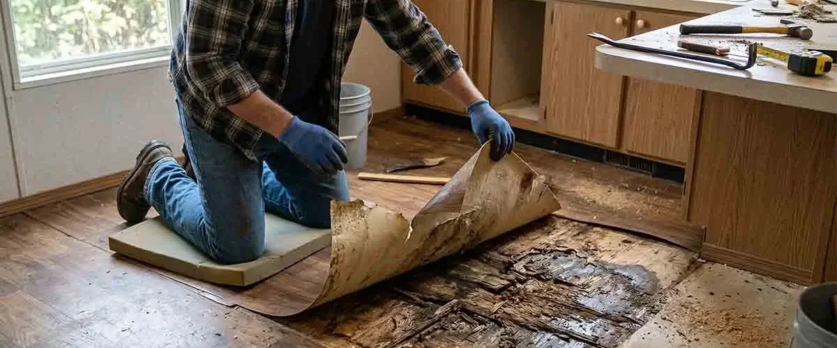 how to fix soft floors in a manufactured home