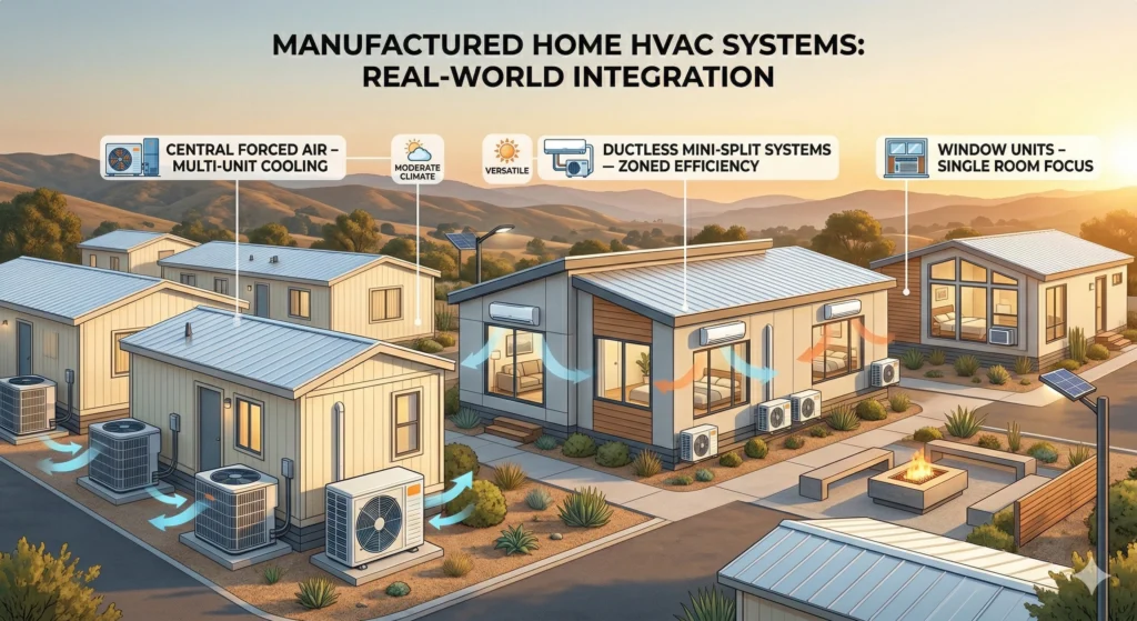 HVAC options for manufactured homes 2026