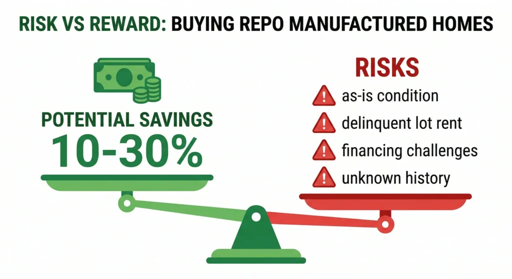 repo manufactured homes worth buying 2026